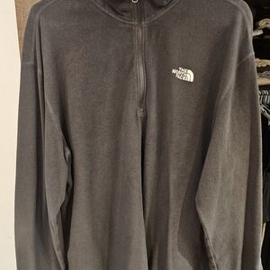 The North Face Men's Charcoal Zip-Up Sweater